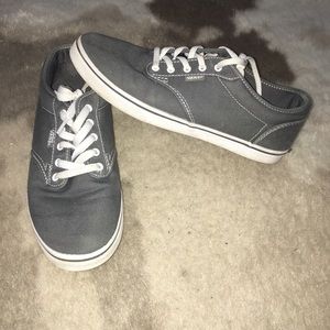 Grey Vans sneakers